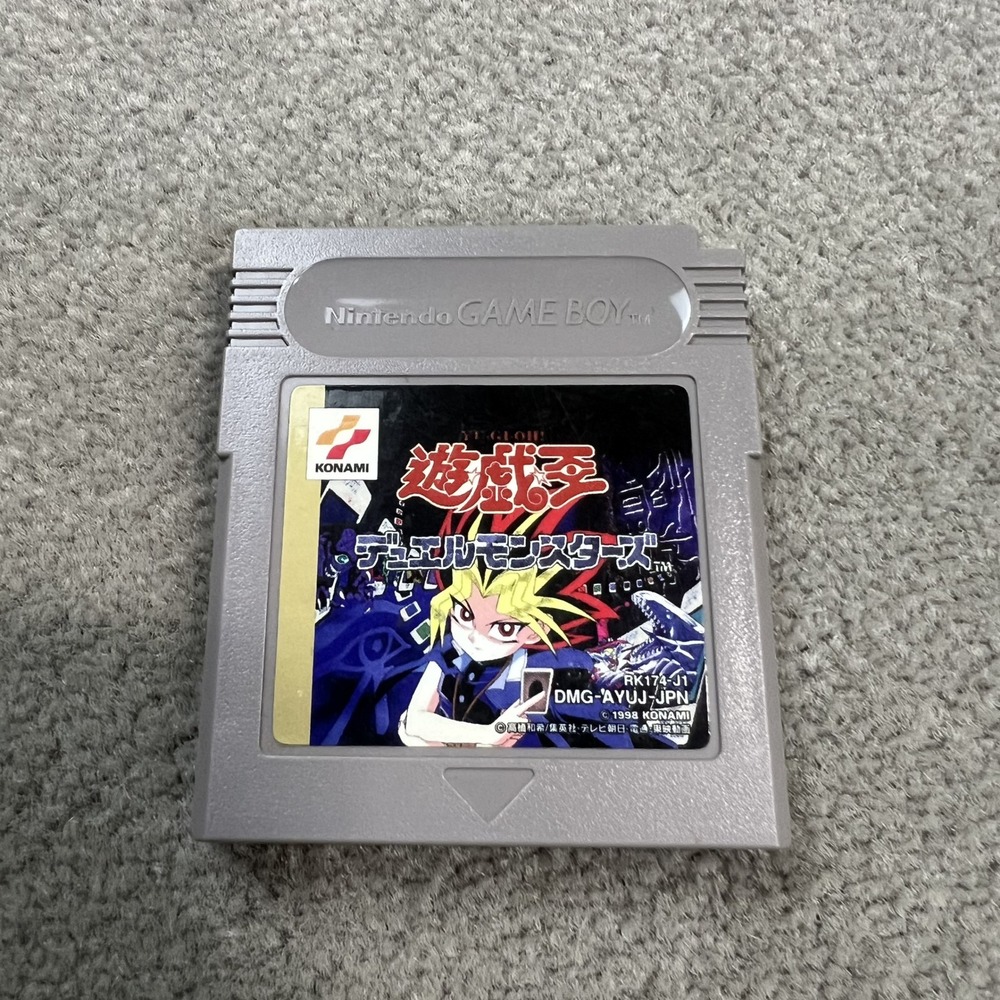 Yu-Gi-Oh! Duel Monsters Nintendo Game Boy Konami Japanese Import DMG-AYUJ-JPN